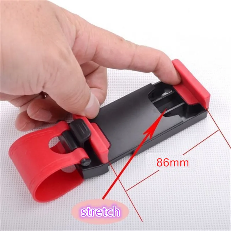 Универсальный автомобильный держатель для телефона с креплением на руль