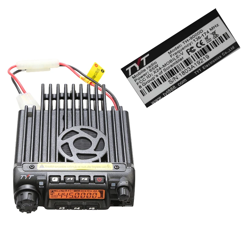 Последняя версия TYT TH-9000D мобильное радио VHF136-174MHz или UHF400-490MHz Walkie Talkie 60 Вт/45 Вт TH9000D