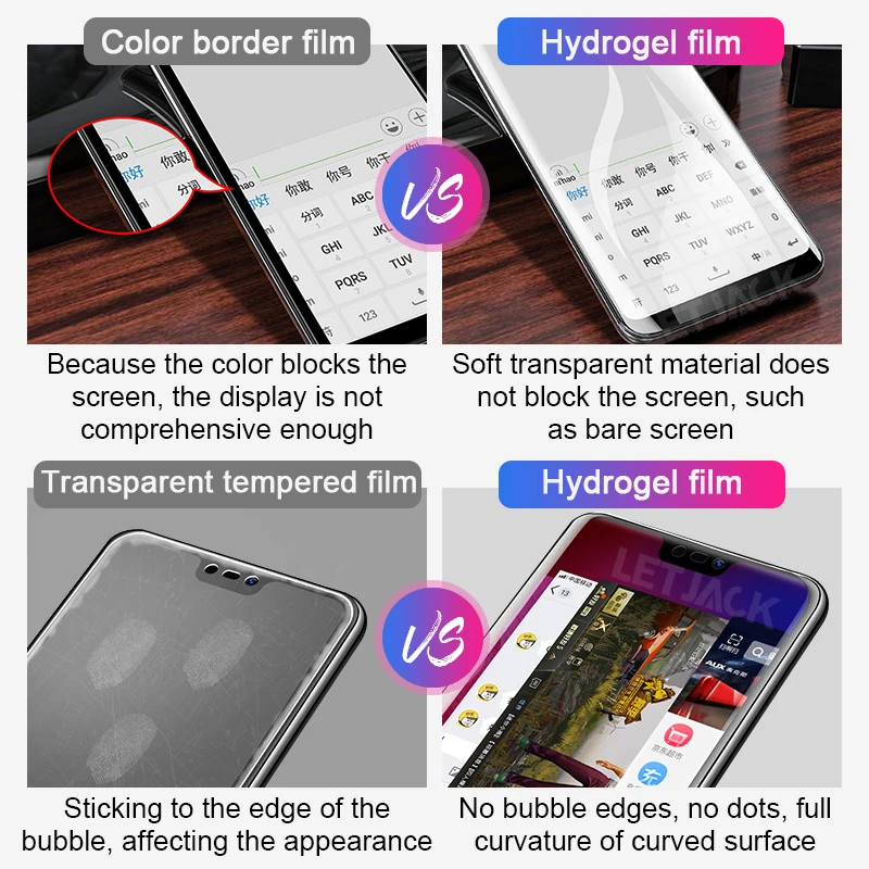 Защитная пленка для Huawei P30 Pro Lite Nova 3 3i 3e 4 4e Honor V20 9i 8C 8X Max|Защитные стёкла и плёнки