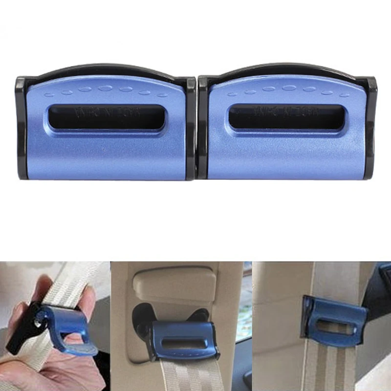 Универсальный автомобильный Зажим для ремня безопасности VODOOL 2 шт. регулируемые