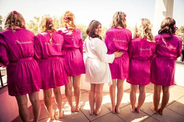 Женские короткие блестящие халаты разных цветов для свадебной вечеринки банный