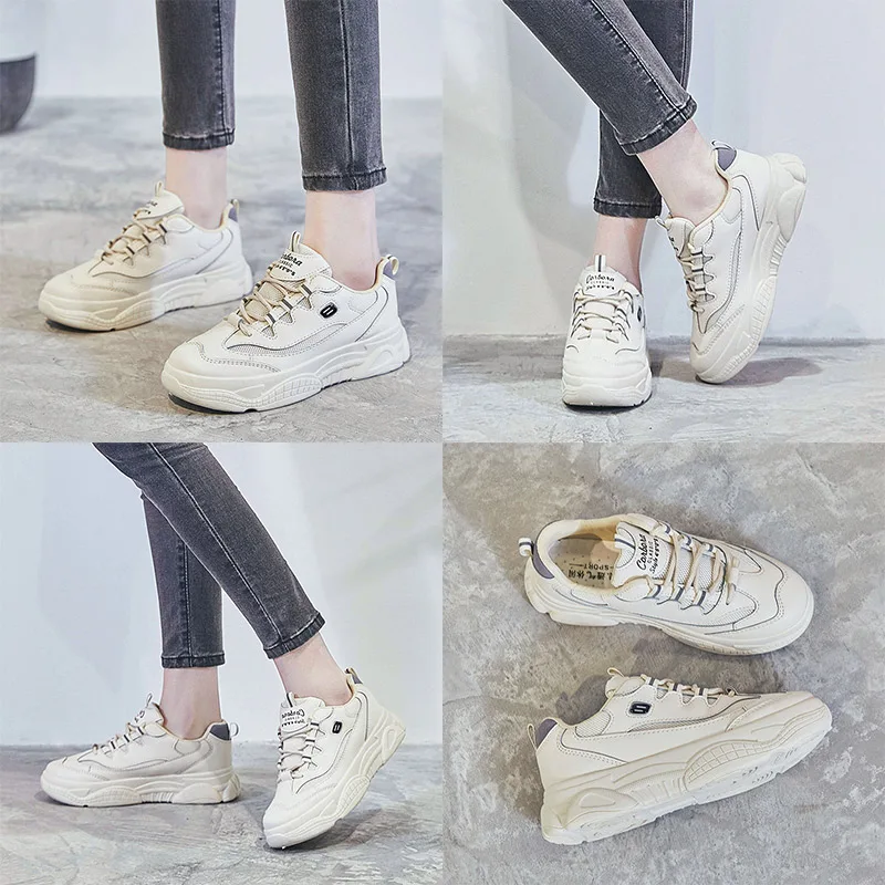 Женские кроссовки дышащие на открытом воздухе zapatillas mujer повседневные платформе