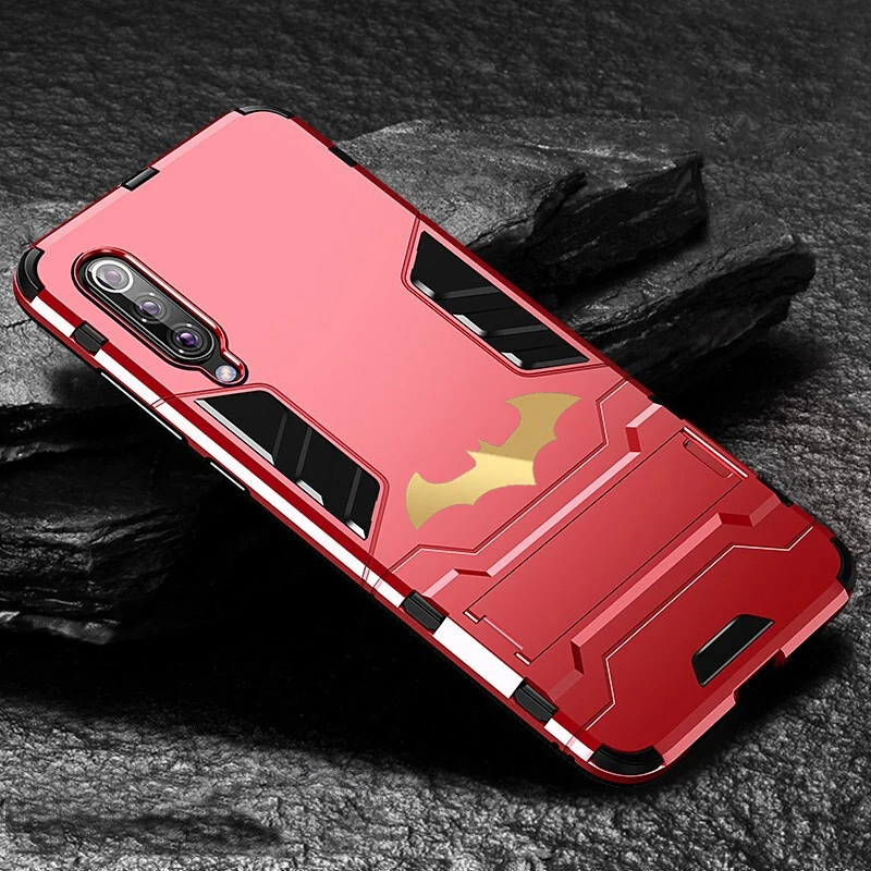 Чехол Летучая мышь с подставкой для samsung Galaxy S9 S10 Plus S10e Note 9 samsung A70 A50 A30 M30 M20 ударопрочный чехол из ТПУ+ ПК прочная крышка