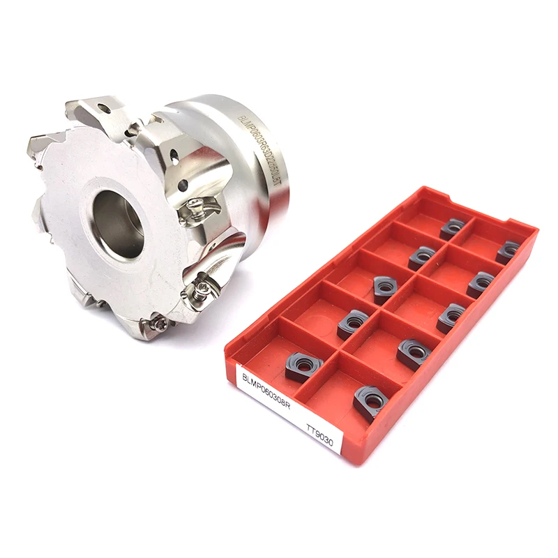 BLMP0603R TT9030 вставка+ BLMP0603R63D22d50L8T карбидные вставки лезвие фрезерный станок BLMP0603R CNC инструмент ножевая пластина инструмент