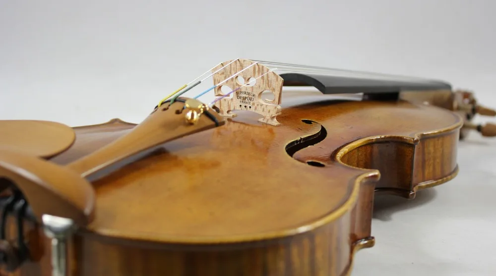 Мастер скрипки! Европейское дерево! Копия Antonio Stradivari! Сильный и глубокий тон!! Despiau мост! Доминант 135B струны