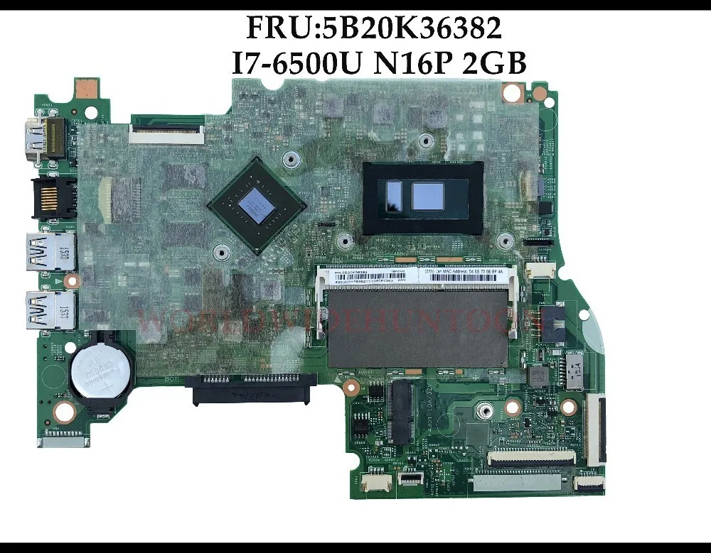 Высокое качество FRU: 5B20K36382 для Lenovo FLEX 3 1480 YOGA 500 14ISK материнская плата ноутбука I7 6500U