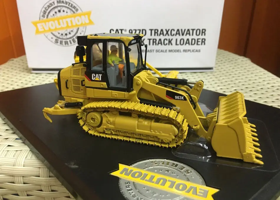 Гусеничный Экскаватор Evolution Cat 977D + 963K 1:50 бренд Diecast Masters DM85559|diecast toys|1/50 diecastcrawler crane |