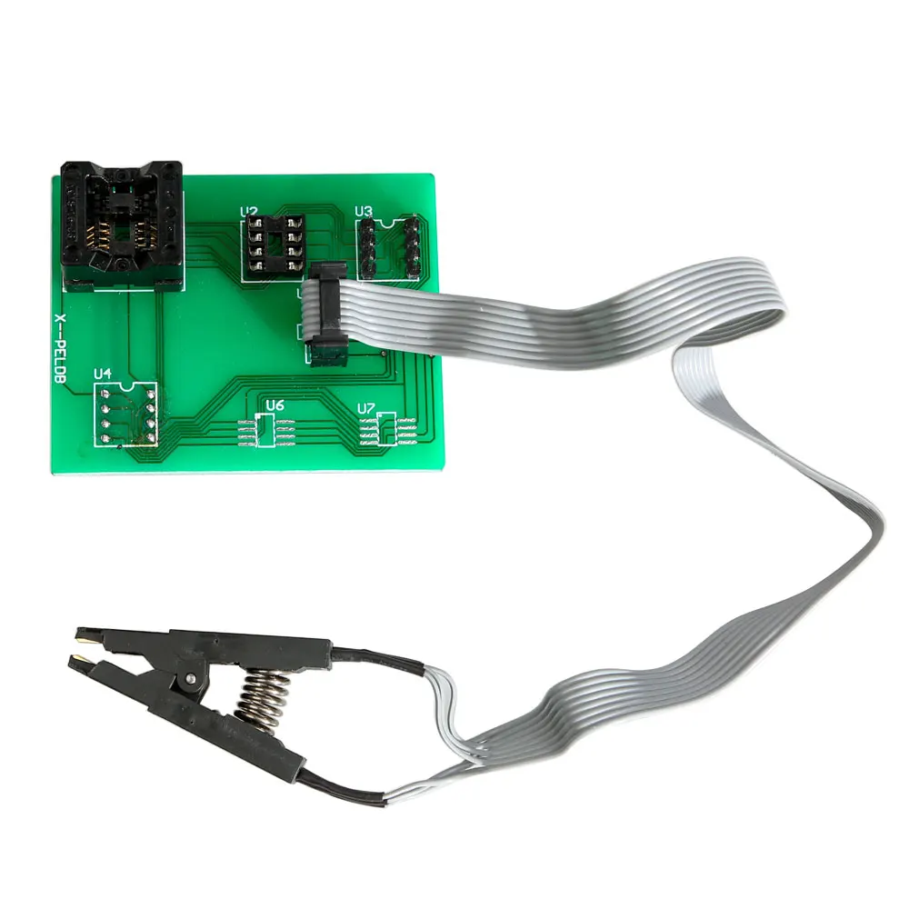 Новый плата EEPROM адаптер 8 soic зажим для Xprog V5.60/V5.70/V5.74/V5.84 UPA зеленый PCB поддерживает