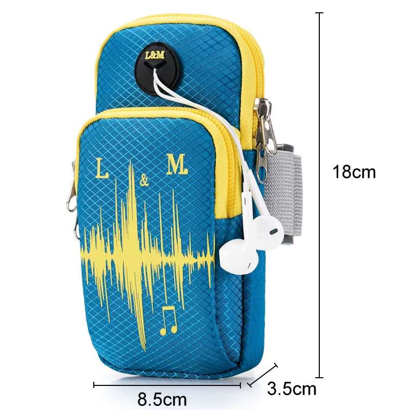 Универсальная спортивная сумка для бега Водонепроницаемая iPhone 7 6S Plus Samsung Xiaomi Huawei