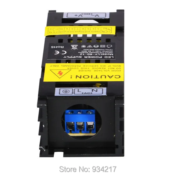 60W 12V 5A Маленький 2017 Новое прибытие ac dc 12v 220V блок питания 24в Один выход Для