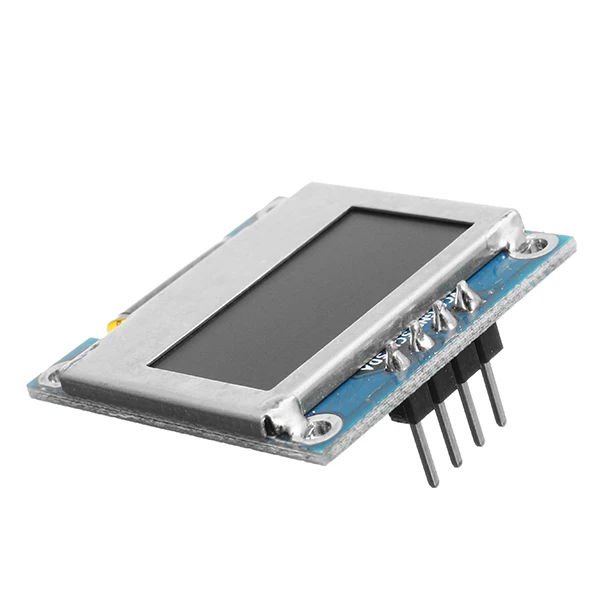 0,96 дюймовый 4Pin синий желтый IIC igc oled-дисплей с защитной крышкой экрана для Arduino