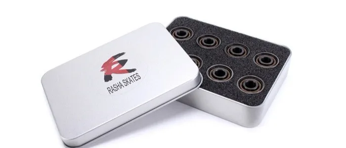16pcs 608 подшипник ABEC 9 керамический шарик встроенный подшипник конька balineras скейтборд стальной шарик гоночный скейт керамический шариковый подшипник 16 шт./лот