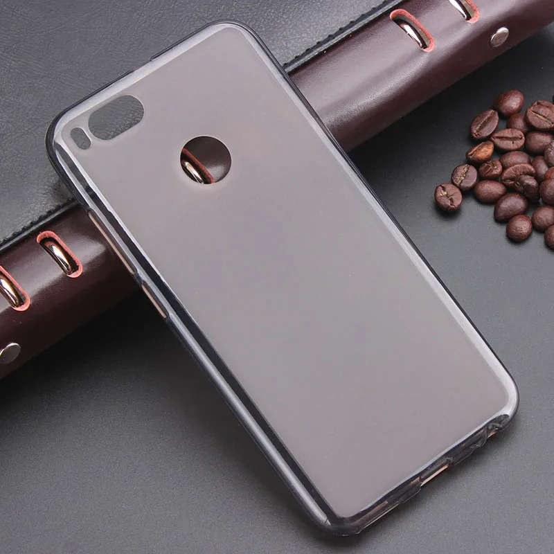 Серый гелевый ТПУ тонкий мягкий чехол для Xiaomi Mi 5X Mi5X A1 задняя крышка 5 дюйма