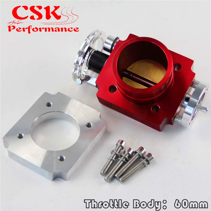 Универсальная заготовка для впускного коллектора 60 мм VQ35TPS алюминиевый корпус