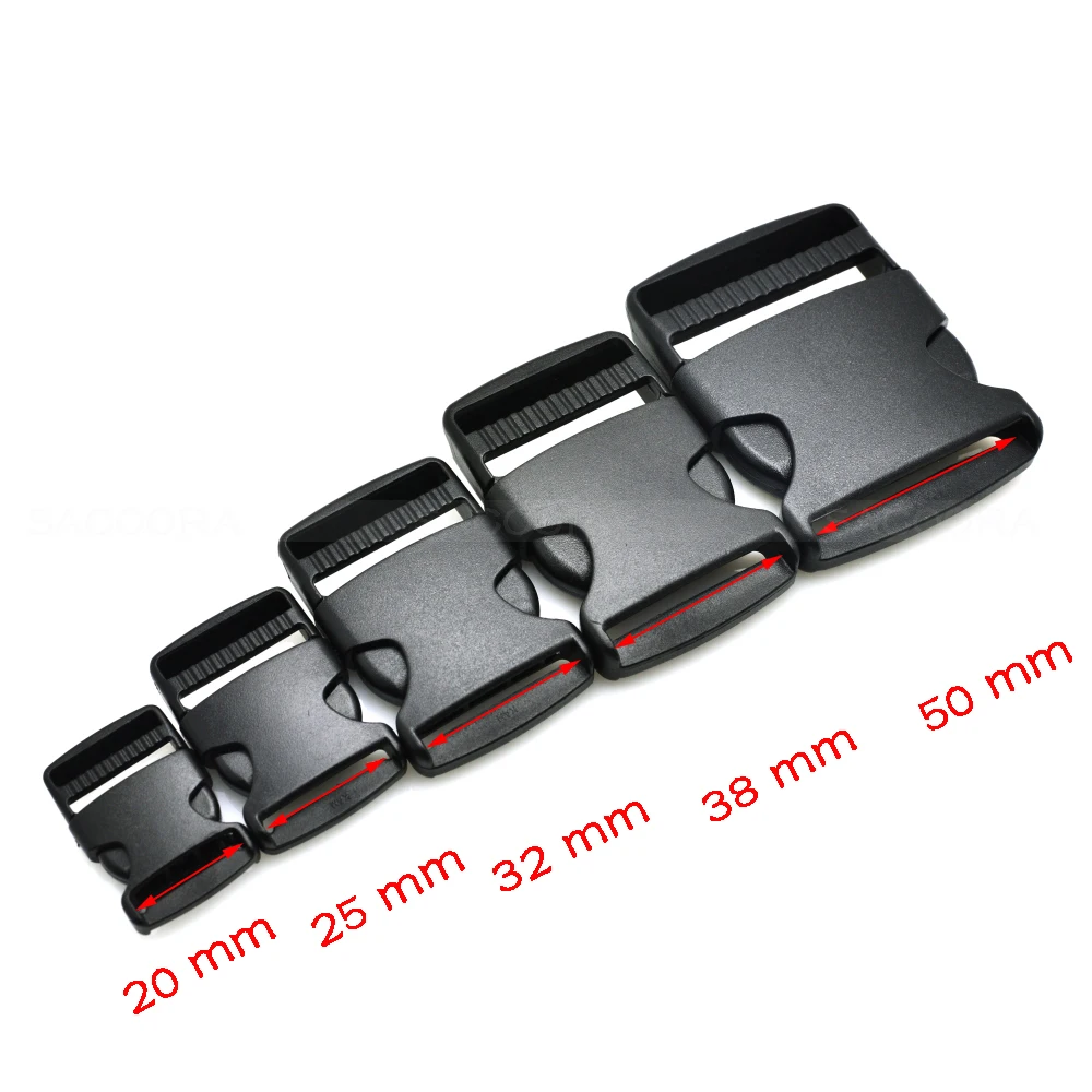 

20~50mm Plastic Arched&Inner Detach Buckle For Backpack Straps Outdoor sports bag buckle travel buckle accessorie