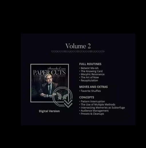 2018 бумажные вырезы от Armando Lucero 4 набора (vol1 vol2 vol3 vol4) trick|Волшебные фокусы| |