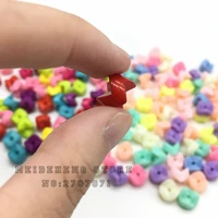 10mm acrylic candy colorful ball beads cute gear for jewelry making alpinia geometry child bracelet accessories meideheng