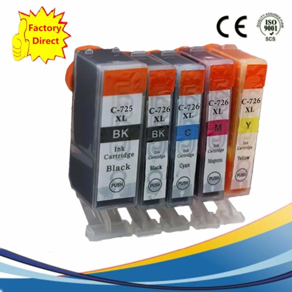 PGI725 PGI 725 Женская фотография|ink cartridge|replacement cartridgeink cartridge for canon |