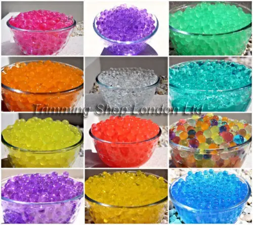 Желтый водный аквакристалл грунт фотобусины Свадебный центральный элемент 1000