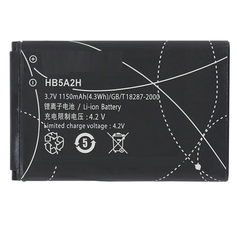 

Replacement Phone Battery HB5A2H For Huawei C5730 U8110 U8500 U8100 T552 U7519 U7520 1150mAh