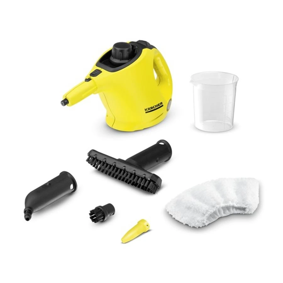 Пароочиститель Karcher SC 1 *EU желтый (Мощность 1200Вт максимальное давление пара 3 бар