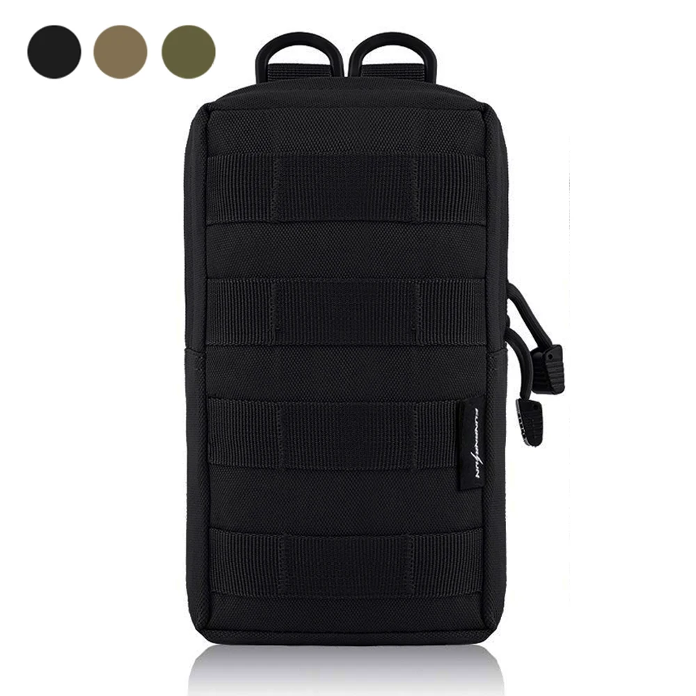 Тактический Чехол Molle EDC Сумка компактная водостойкая утилита гаджет висячая поясная седельная сумка для спорта на открытом воздухе