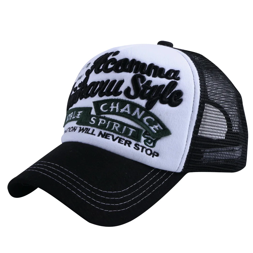 Кепки для мужчин и женщин модная летняя бейсболка с защитой от солнца сетчатая