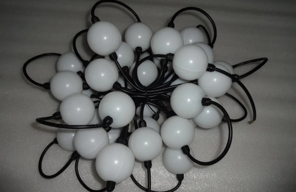 40 шт. светодиодный шар с поворотом на 360 градусов 50 мм WS2821A DMX512 полноцветный