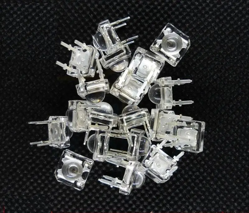 1000pcs/lot  b eads 5mm round super bright white hair red  lights l amp b eads