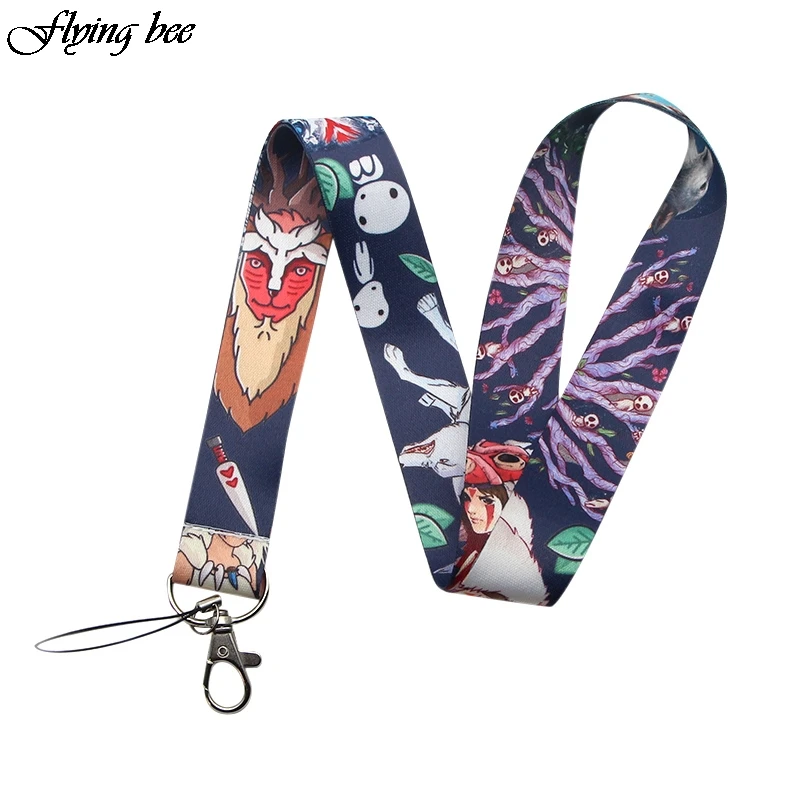 Flyingbee модный брелок мультяшный милый телефонный шнурок женский ремешок шейные