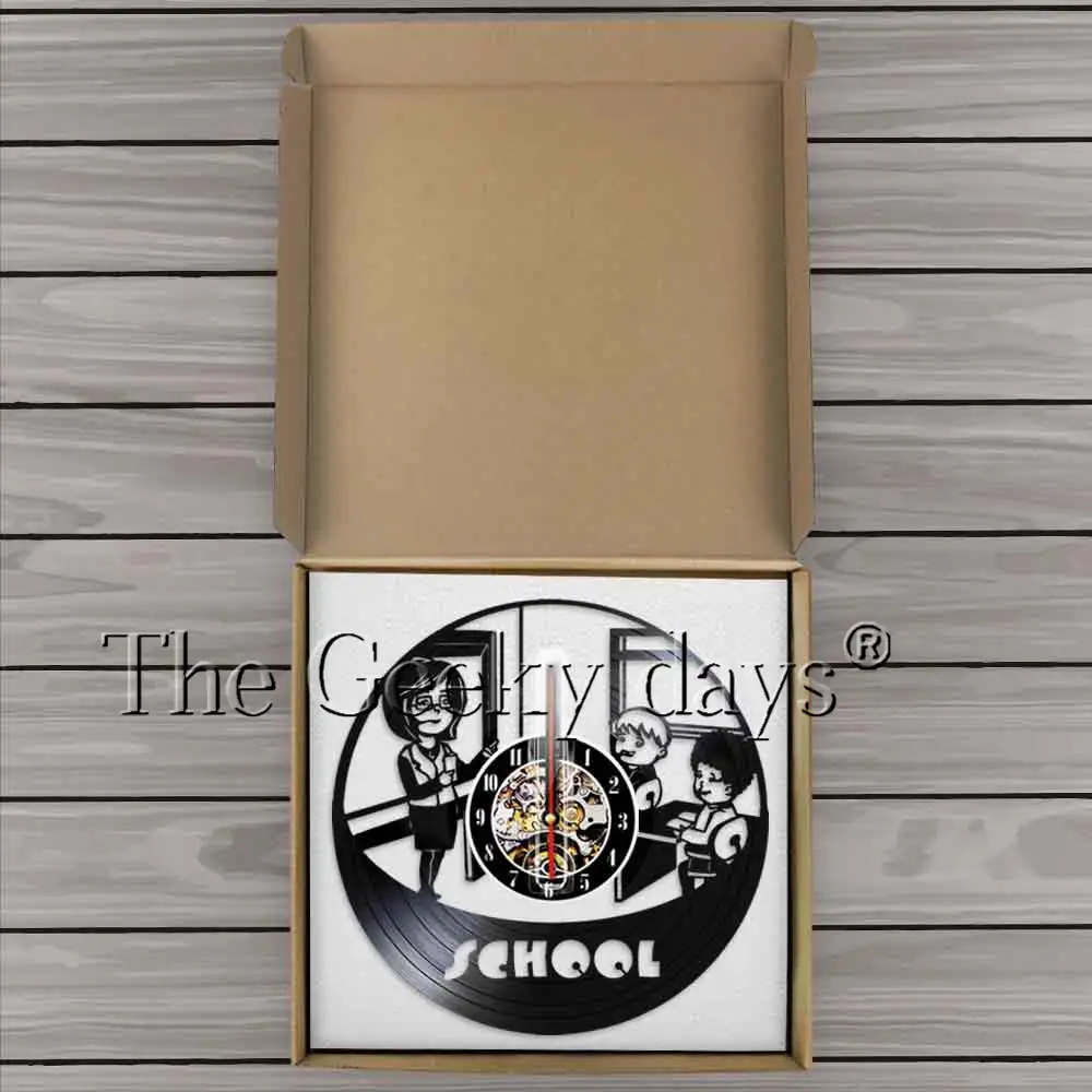 Настенные часы для учителя и студентов школы детского сада Nusery образовательный