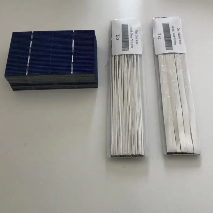 ALLMEJORES 50 шт. 78 мм x 52 солнечная батарея для DIY 12 в 24 модуль панели солнечных батарей +