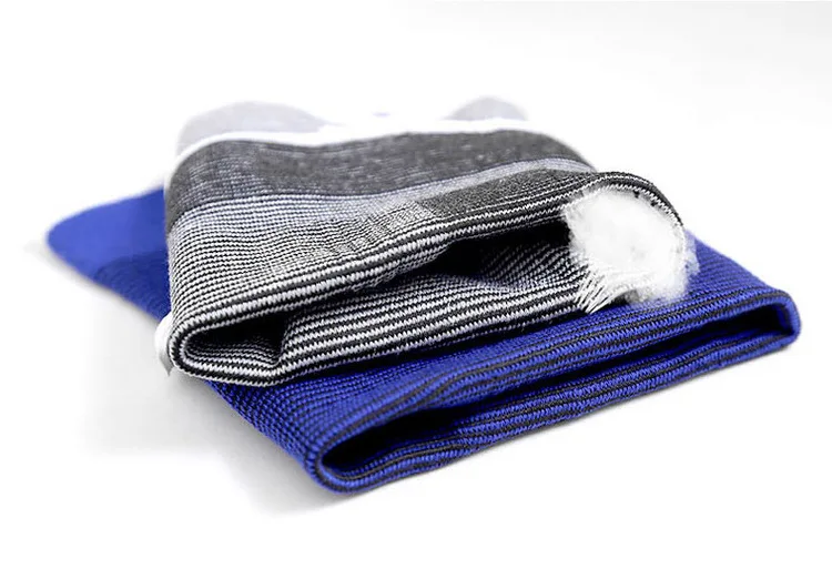 1 шт. Хлопковые вязаные эластичные теплые спортивные наколенники для баскетбола