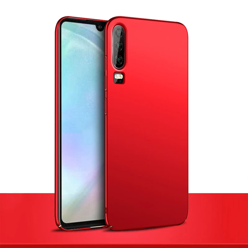 Для Huawei P30 Pro чехол Mofi для Lite жесткая задняя крышка из ПК Одноцветный тонкий