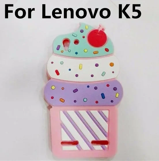 Новое поступление для Lenovo a536 A319 A2010 крышка 3D мультфильм Мороженое Мягкий