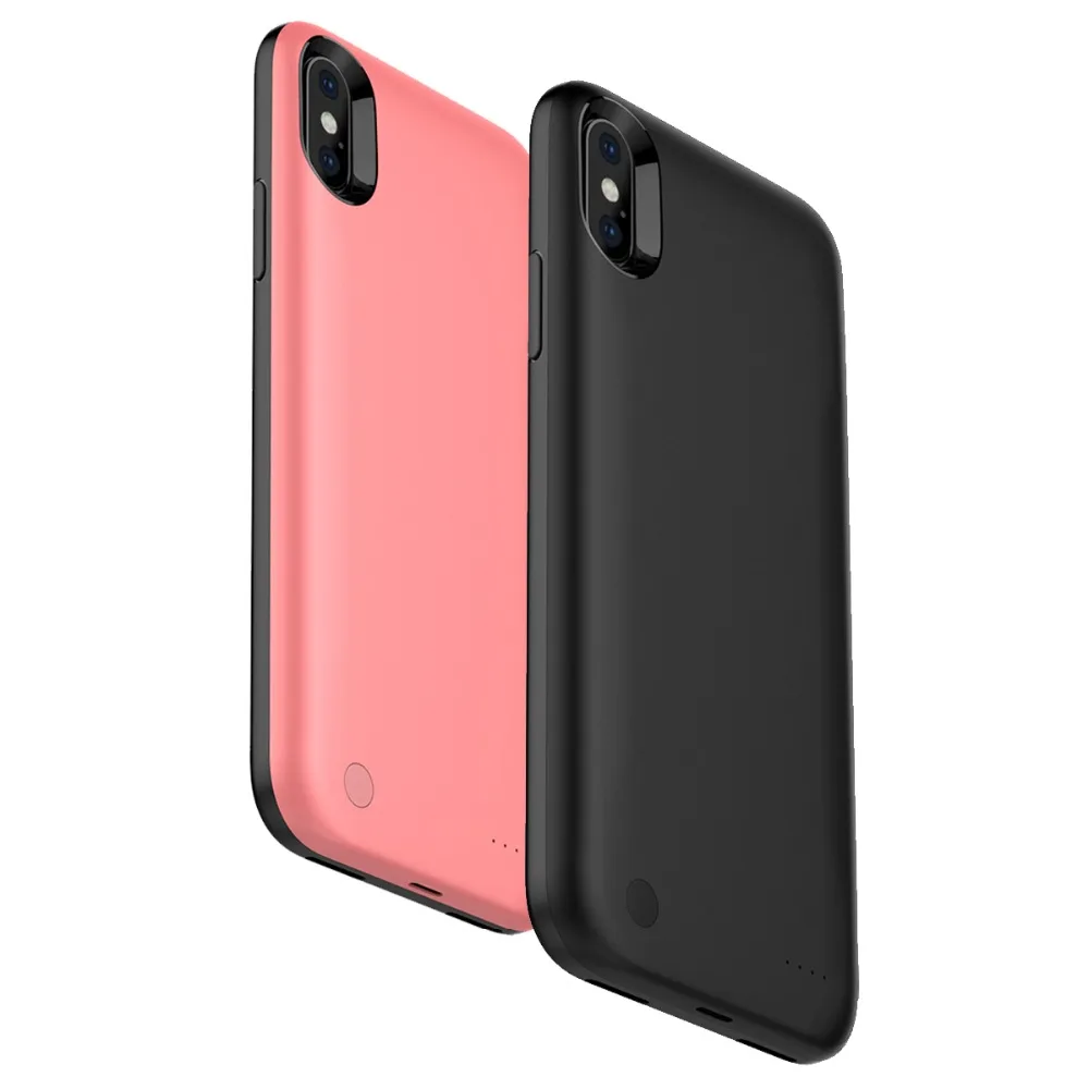 Чехол аккумулятор для iPhone X 3800Ah ультратонкое зарядное устройство телефона чехол