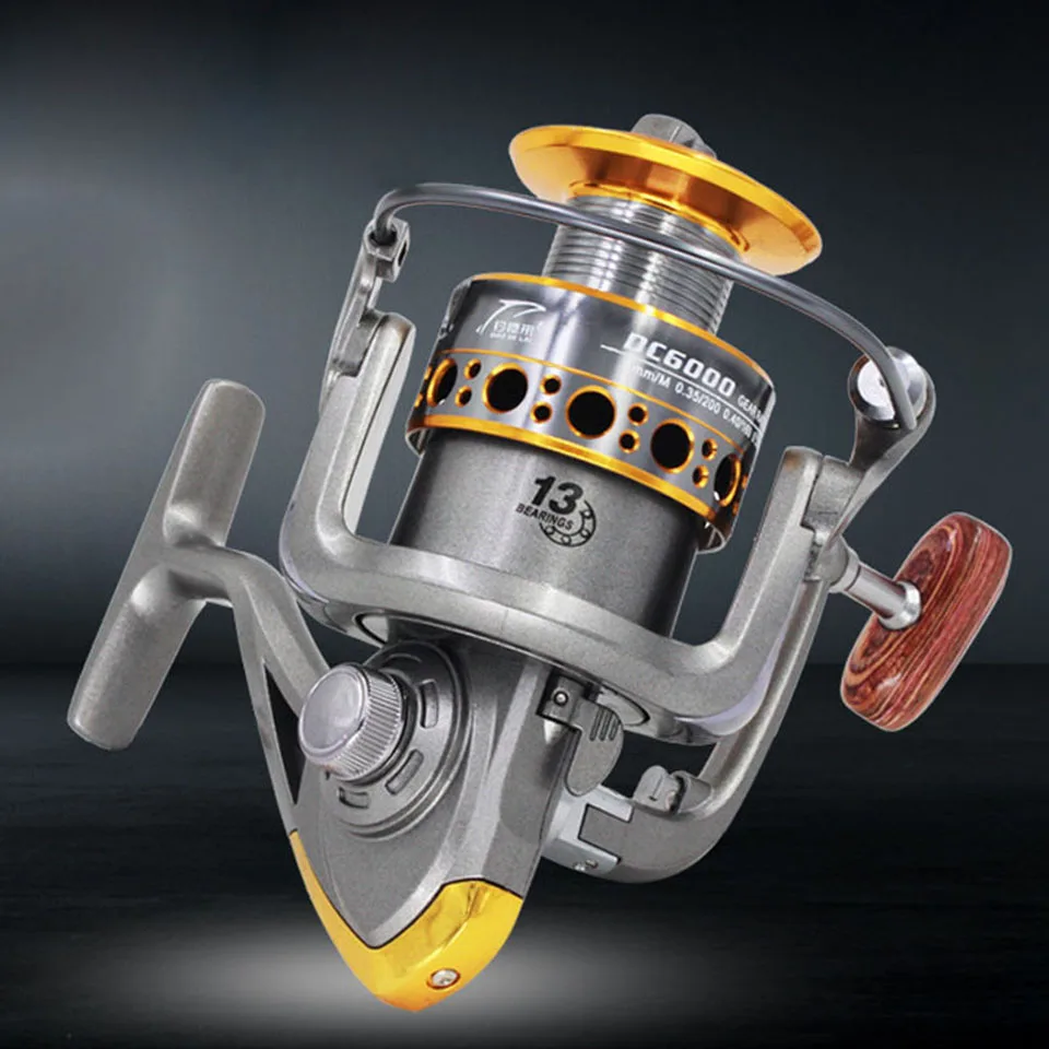 Новое поступление Лидер продаж рыболовная катушка 13BB серии 5 2: 1 1000 7000 Катушка для