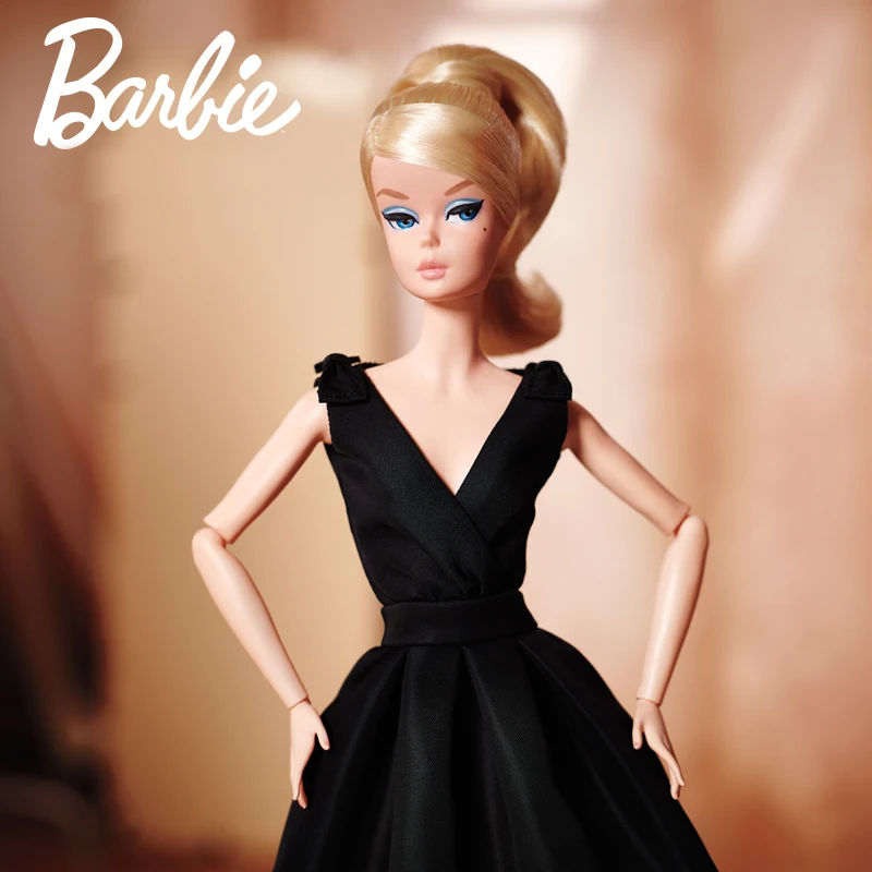 Модная модель куклы Барби Ограниченная Коллекция супер маленькое черное платье