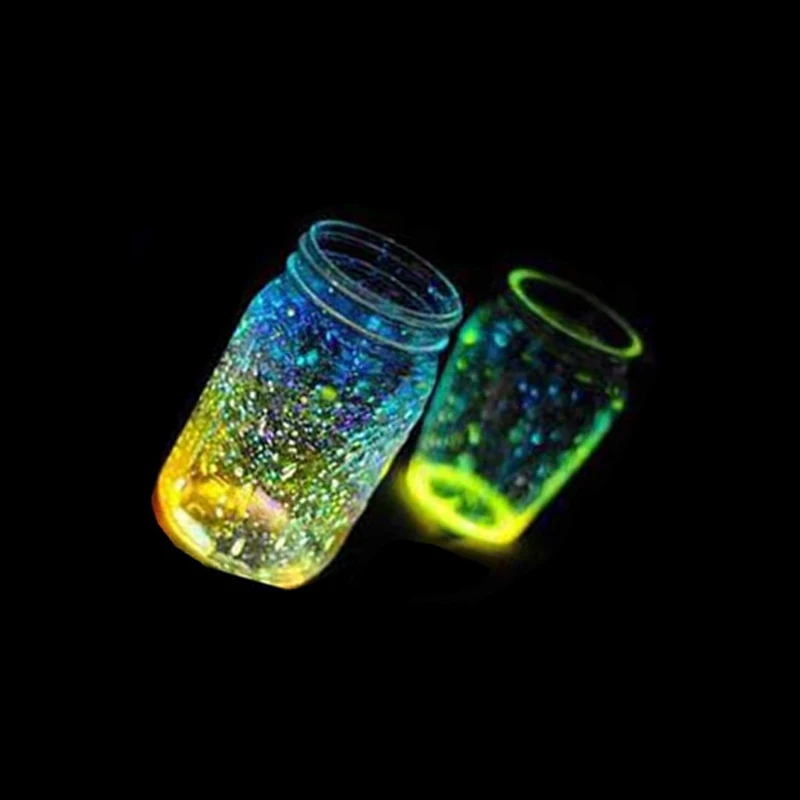 10 г светится в темноте светящиеся вечерние DIY яркие фосфоресцирующие песочные