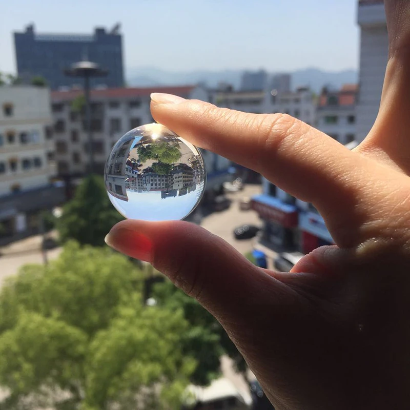 30 мм контактный жонглирующий шар 100% прозрачный хороший хрустальный сценический