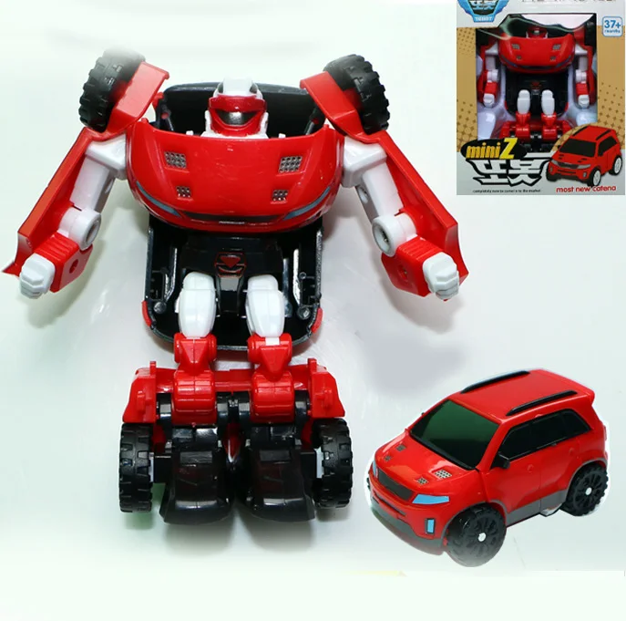 z without box 19 стилей, юные игрушки, Корея, мультфильм, деформация, робот Tobot Brothers, аниме Tobot, квартран, игрушки для детей, деформация автомобиля, Juguetes - Цвет: z without box