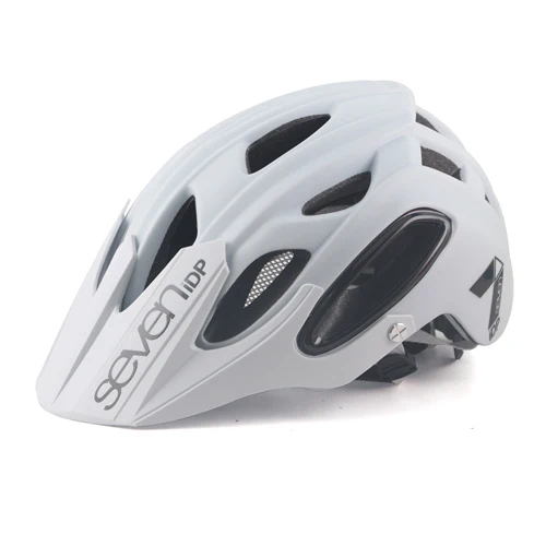 white OFF-велосипедный шлем Enduro TRAIL XC шлем MTB солнцезащитный козырек насекомые сетка велосипедные шлемы Casco ciclismo велосипед спортивная Защитная крышка - Цвет: white