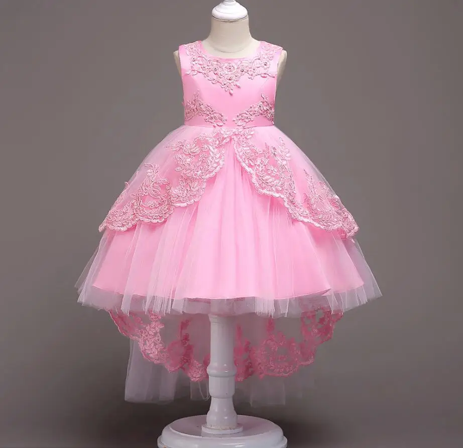 christmas dress the children aged 4 to 10 dovetail lace princess beautiful The girl's clothes | Детская одежда и обувь