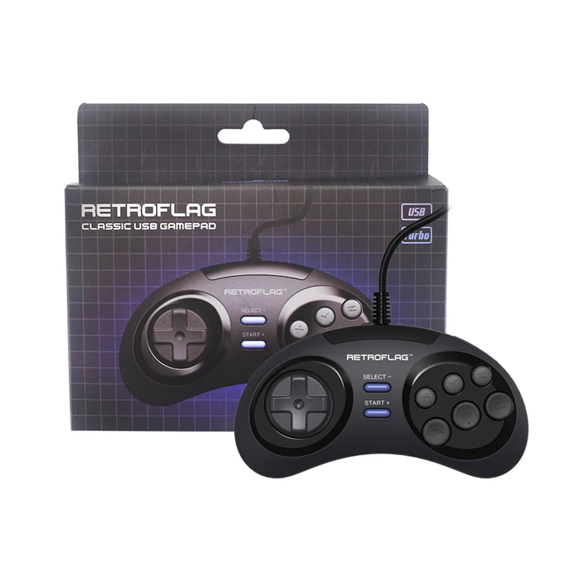 Проводной USB игровой контроллер Retroflag геймпад джойстик для rasbперри Pi 4 B