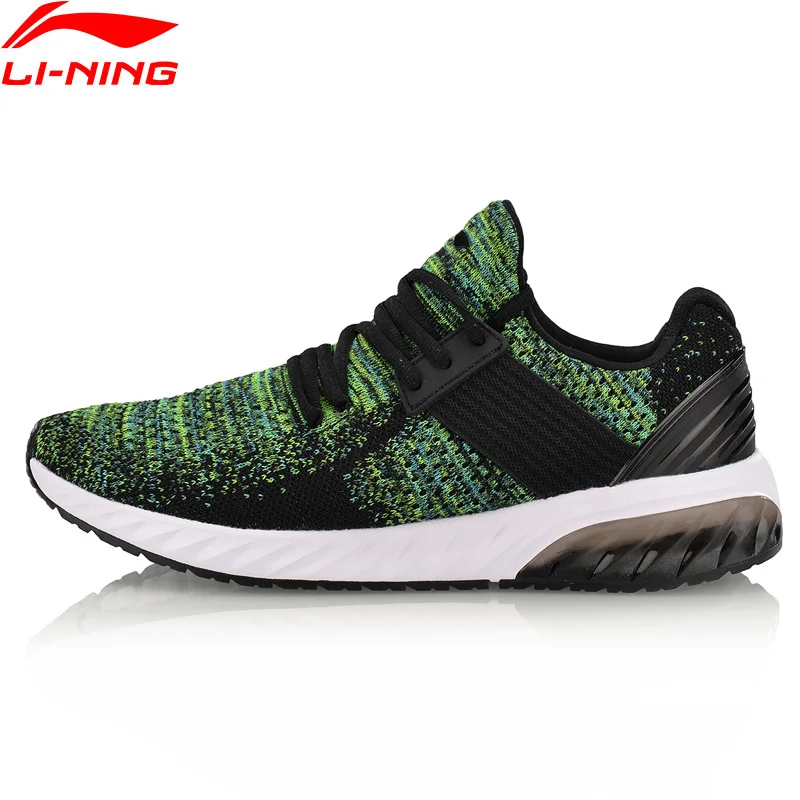 Li-Ning/Мужская гелевая вязаная обувь для образа жизни; спортивная обувь с дышащей подкладкой; износостойкие Нескользящие кроссовки; AGLN041 YXB132
