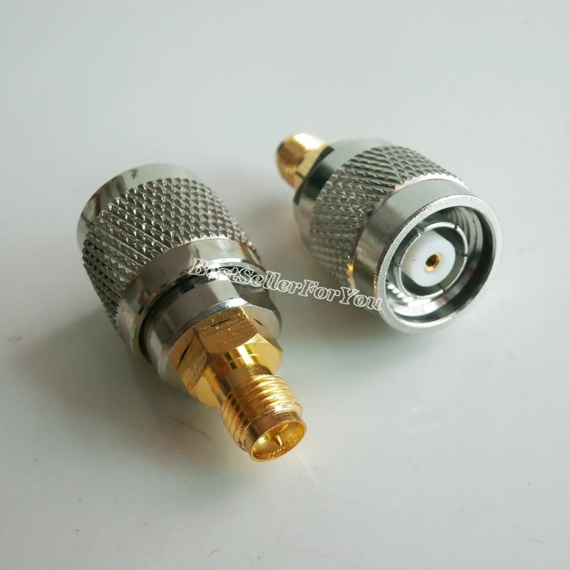 1 шт. RP SMA RPSMA Female To TNC RPTNC male RF Adapter антенна роутер золотой|rpsma female|rpsma malerpsma antenna |