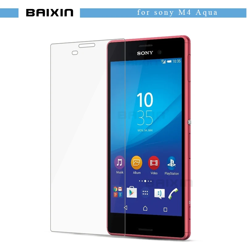 Baixin для sony Xperia M4 Aqua E2303 E2353 E2306 E2333 E2363 E2312 Закаленное стекло Защитная пленка против