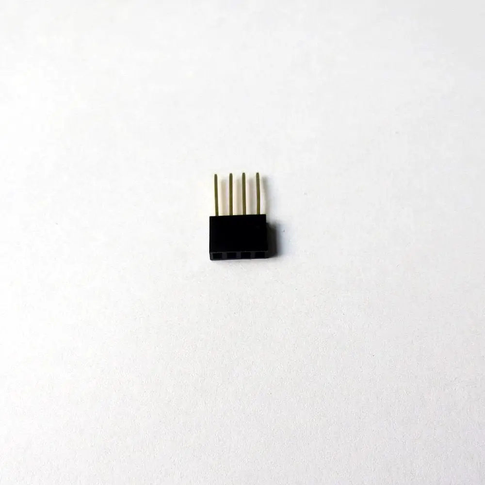 20 шт 4 Pin Специальный Женский Заголовок 2 54 мм PC104 Однорядный длинный коннектор A609|4