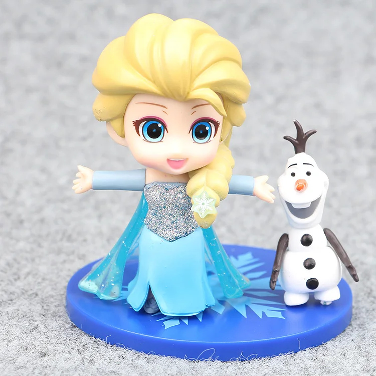 Экшн фигурки из мультфильма Холодное сердце 3 шт./лот 5 9 см|princess elsa|frozen princessdisney toys |