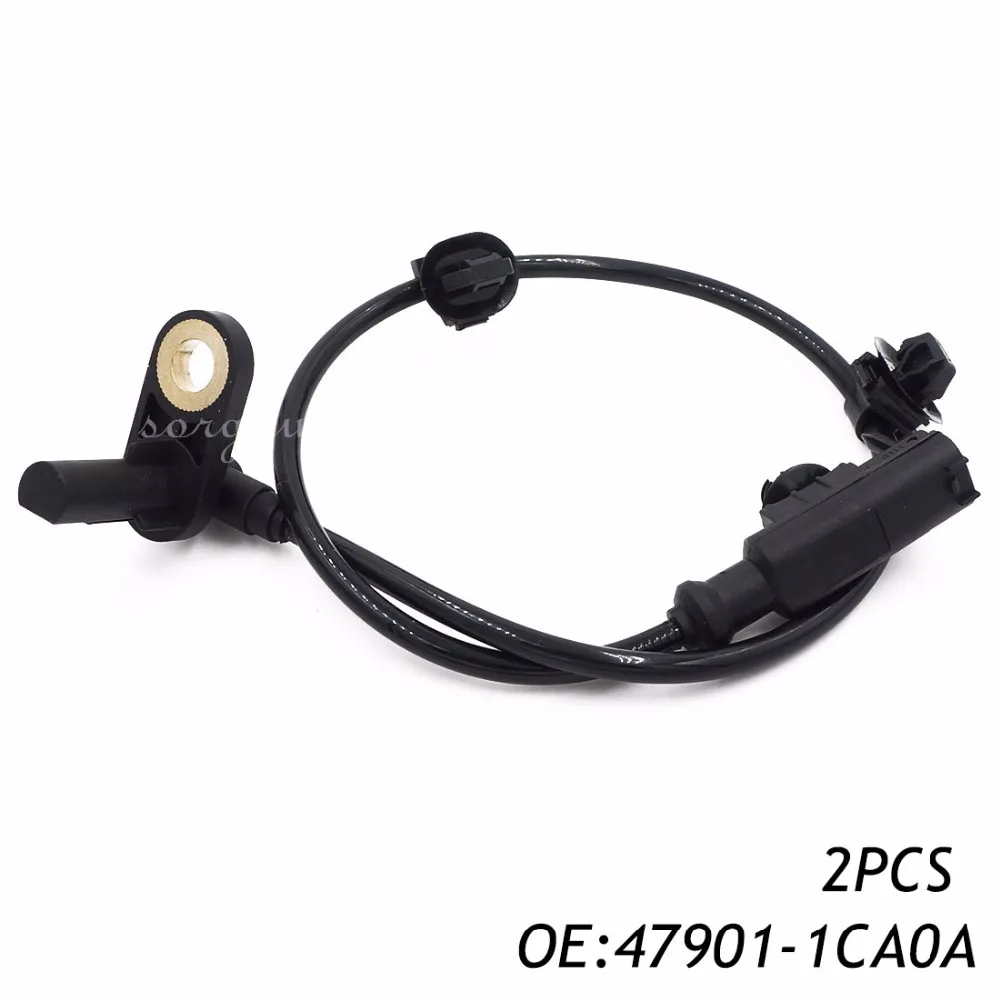 

2PCS 47901-1CA0A 479011CA0A ABS Wheel Speed Sensor For Infiniti FX35 FX37 FX50 QX70 3.5 3.7 5.0L